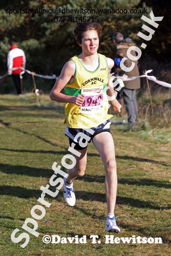 Boys under-15s, 2016 National Cross Country Relays, Berry Hill Park, Mansfield. Photo: David T. Hewitson/Sports for All Pics